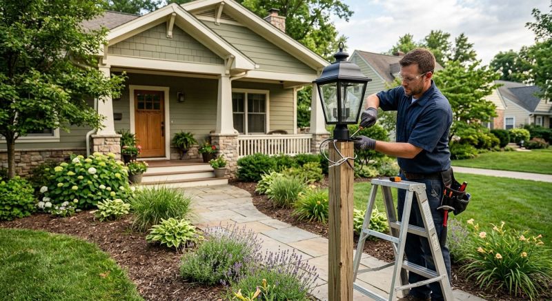 Backyard Lighting Service in Utah County, UT