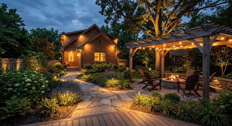 Backyard Lighting Service in Orem, UT