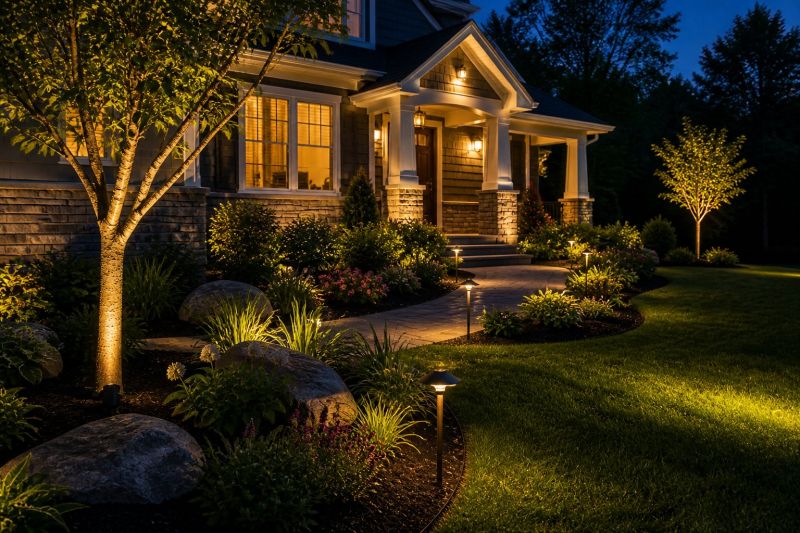 Driveway Lighting Installation in Orem, UT