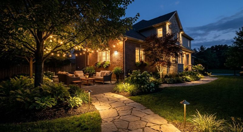 Landscape Lighting Installation in Utah County, UT