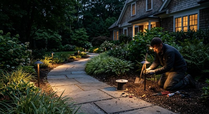 Step Lighting Installation in Pasadena, CA