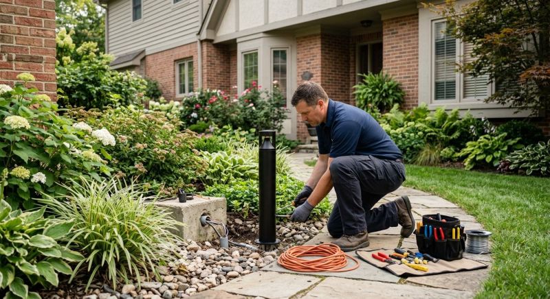 Yard Lights Installation in Denver, CO